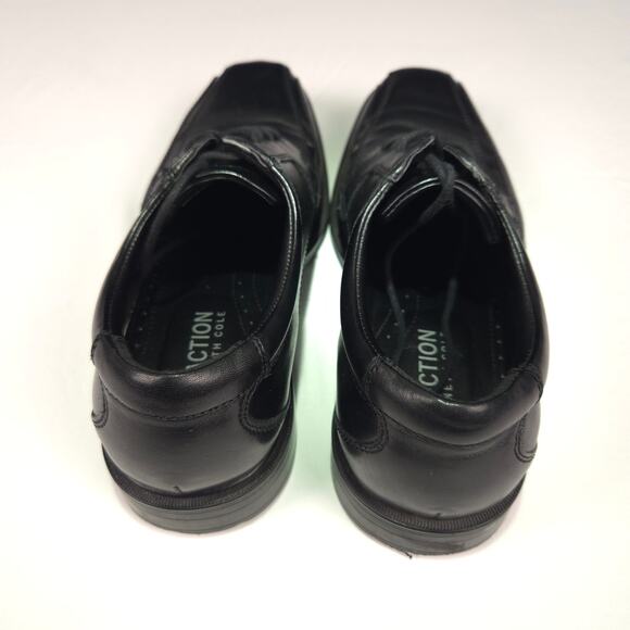 Kenneth Cole Reaction Black Leather Square Toe Dress Shoes Men\'s Size 8 Lace Up main image 4